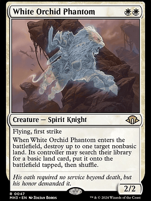 White Orchid Phantom (Modern Horizons 3)