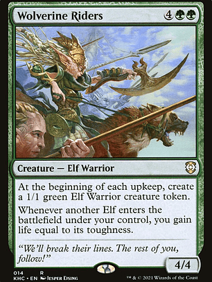 Wolverine Riders (Kaldheim Commander)