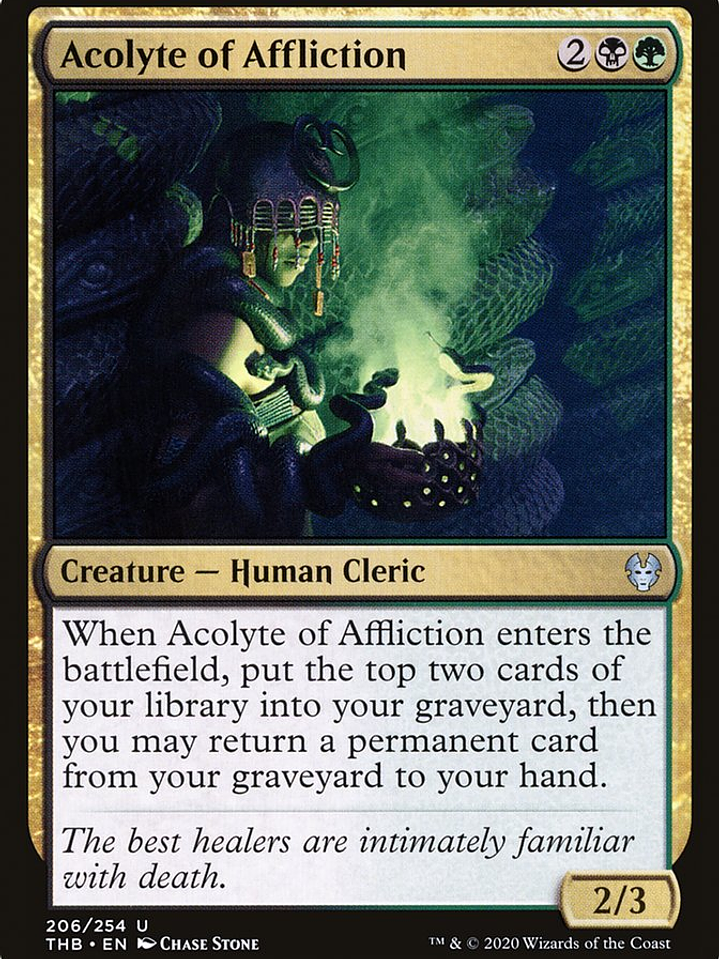 Acolyte of Affliction (Theros Beyond Death) 1