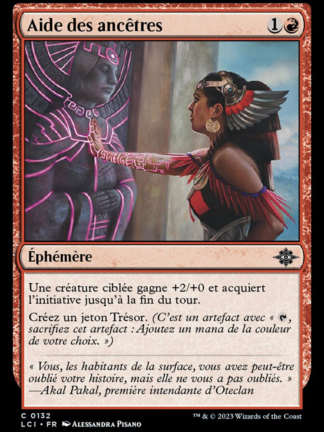 Ancestors' Aid (The Lost Caverns of Ixalan) 1