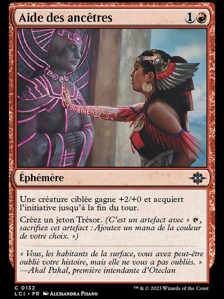 Ancestors' Aid (The Lost Caverns of Ixalan) 1