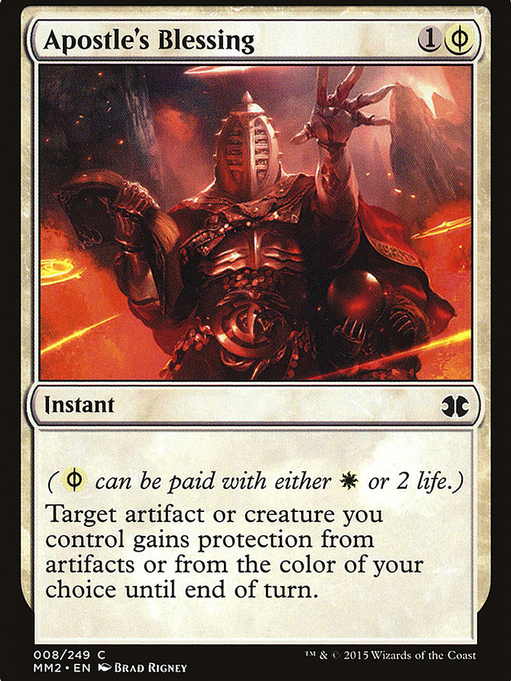 Apostle's Blessing (Modern Masters 2015) 1