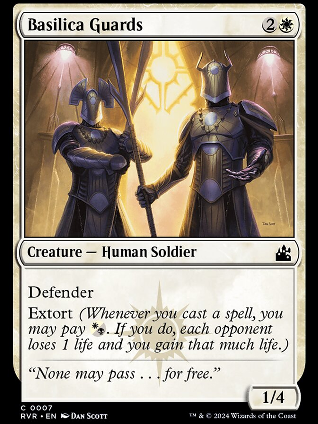Basilica Guards (Ravnica Remastered) 1