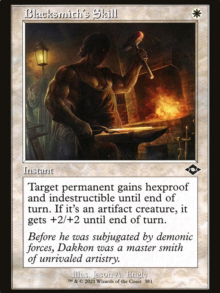 Blacksmith's Skill (Modern Horizons 2) 1