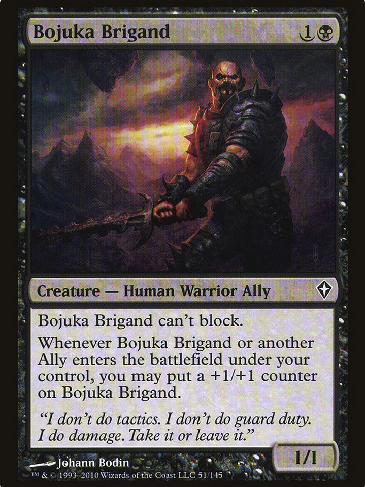 Bojuka Brigand (Worldwake) 1