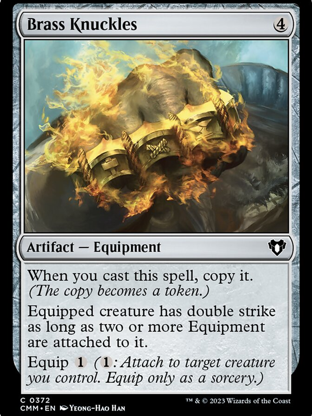 Brass Knuckles (Commander Masters) 1