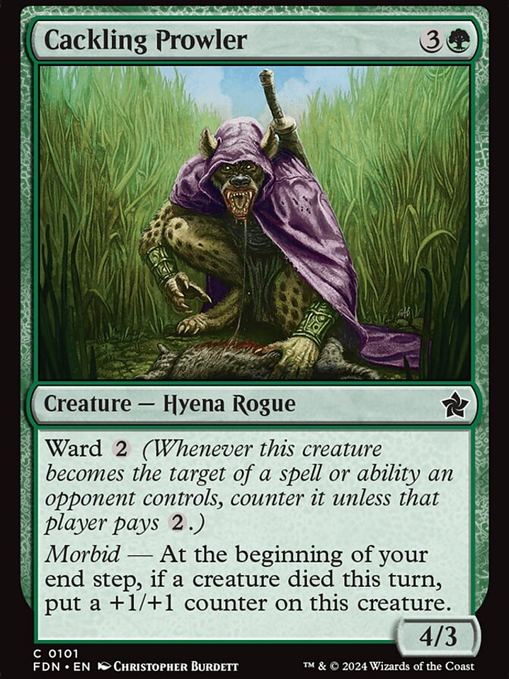 Cackling Prowler (Foundations) 1