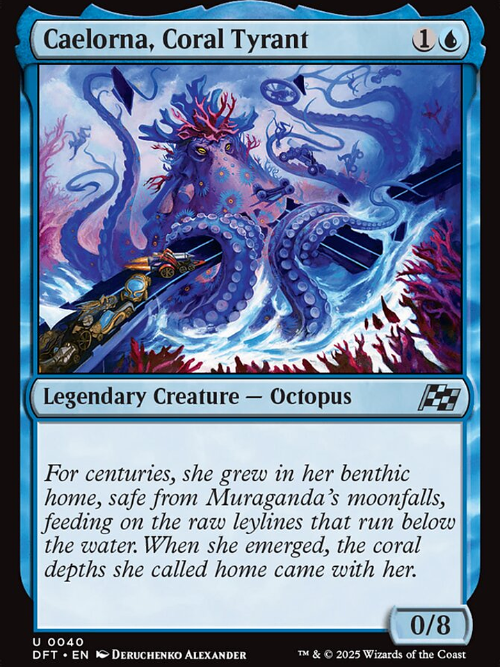Caelorna, Coral Tyrant (Aetherdrift) 1