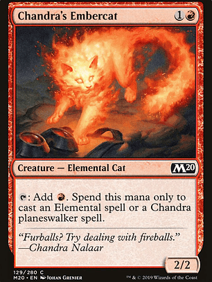 Chandra's Embercat (Core Set 2020)