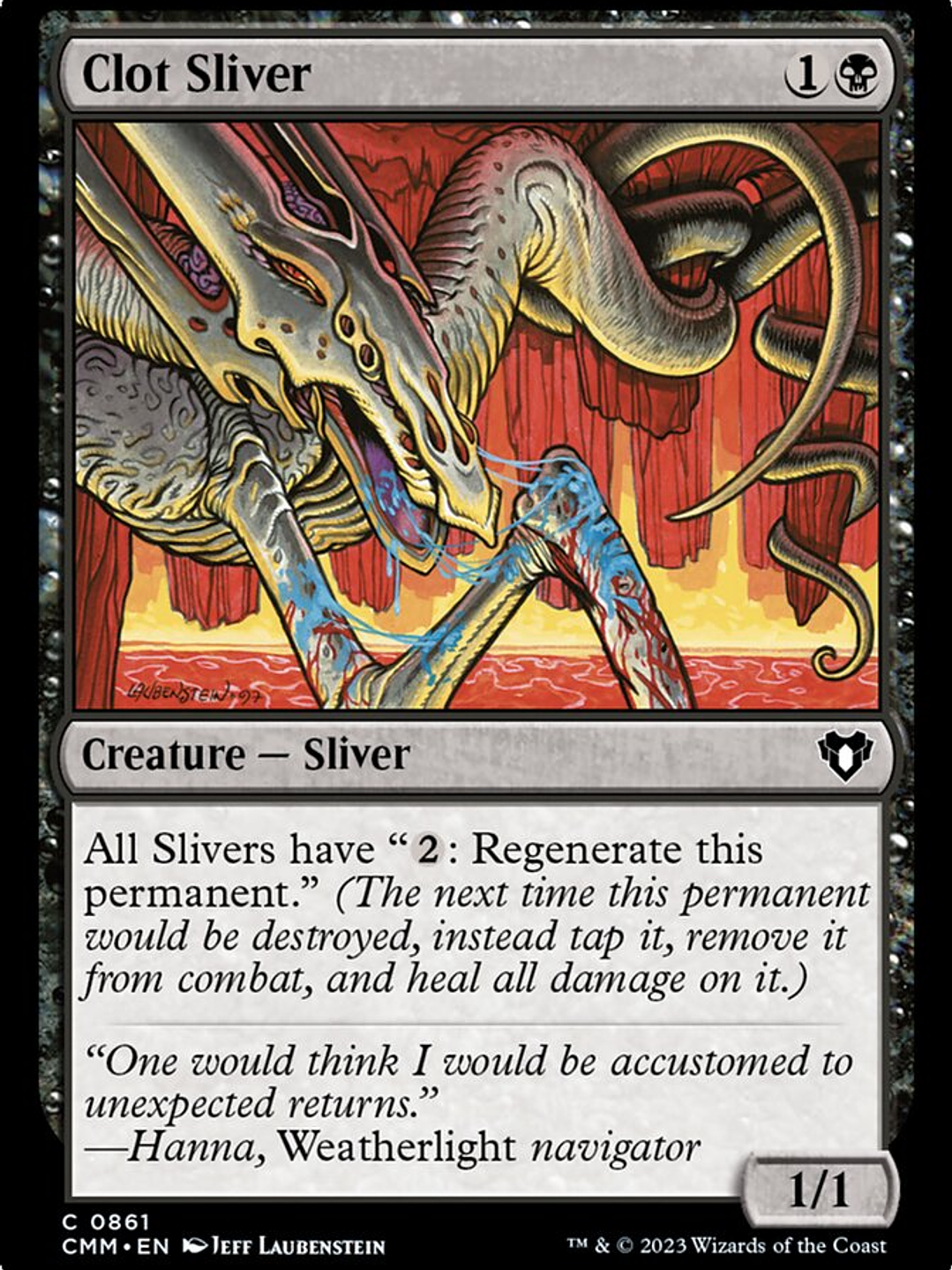 Clot Sliver (Commander Masters) 1