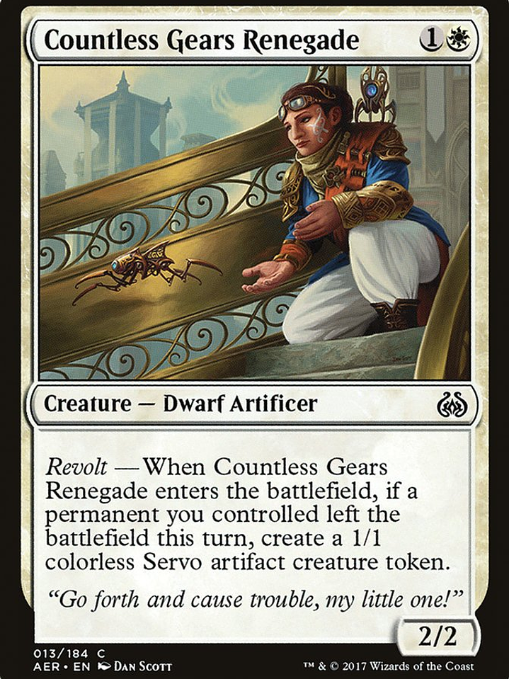 Countless Gears Renegade (Aether Revolt) 1