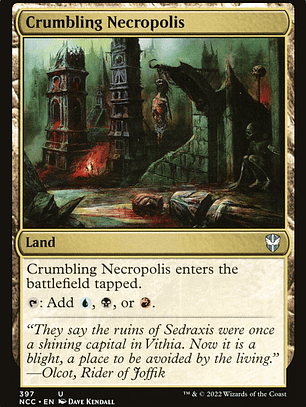 Crumbling Necropolis (New Capenna Commander)