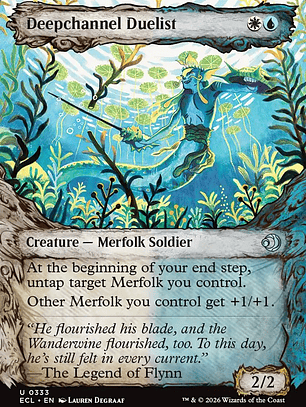 Deepchannel Duelist (Lorwyn Eclipsed)
