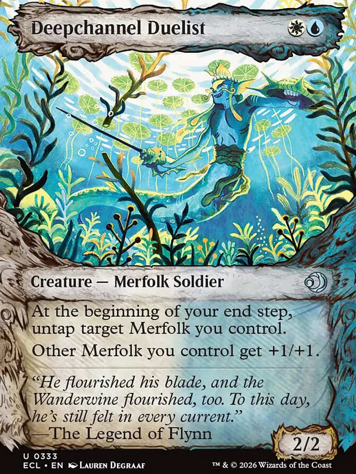 Deepchannel Duelist (Lorwyn Eclipsed) 1