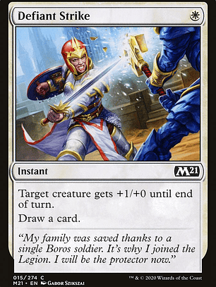 Defiant Strike (Core Set 2021)