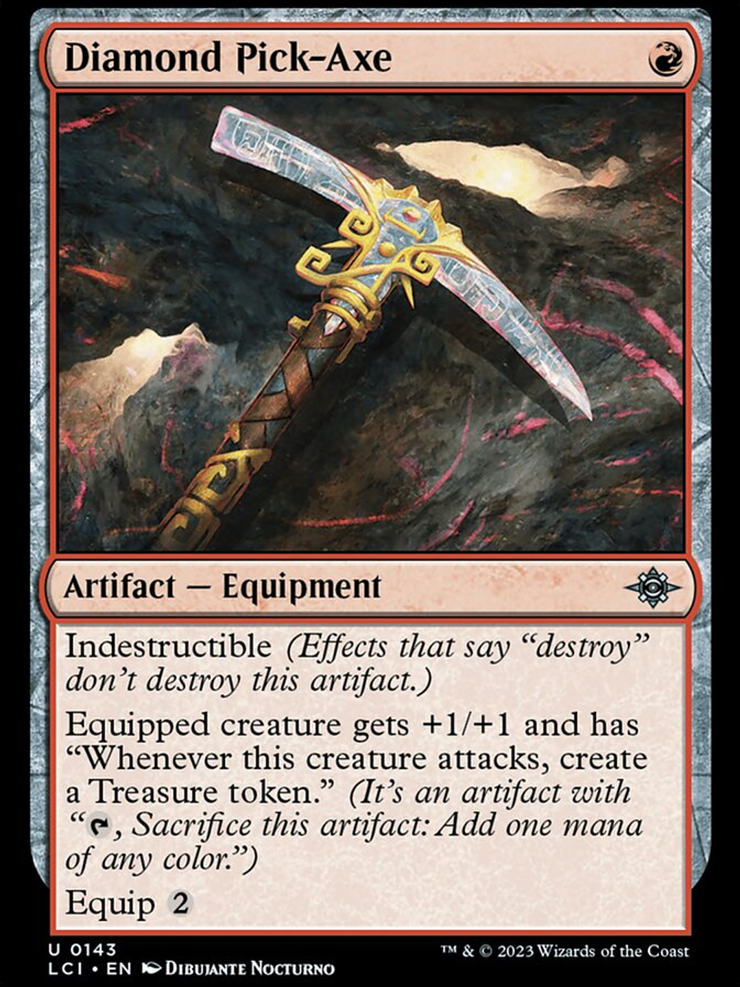 Diamond Pick-Axe (The Lost Caverns of Ixalan) 1