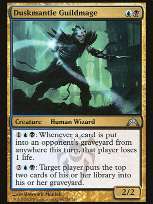 Duskmantle Guildmage (Gatecrash)