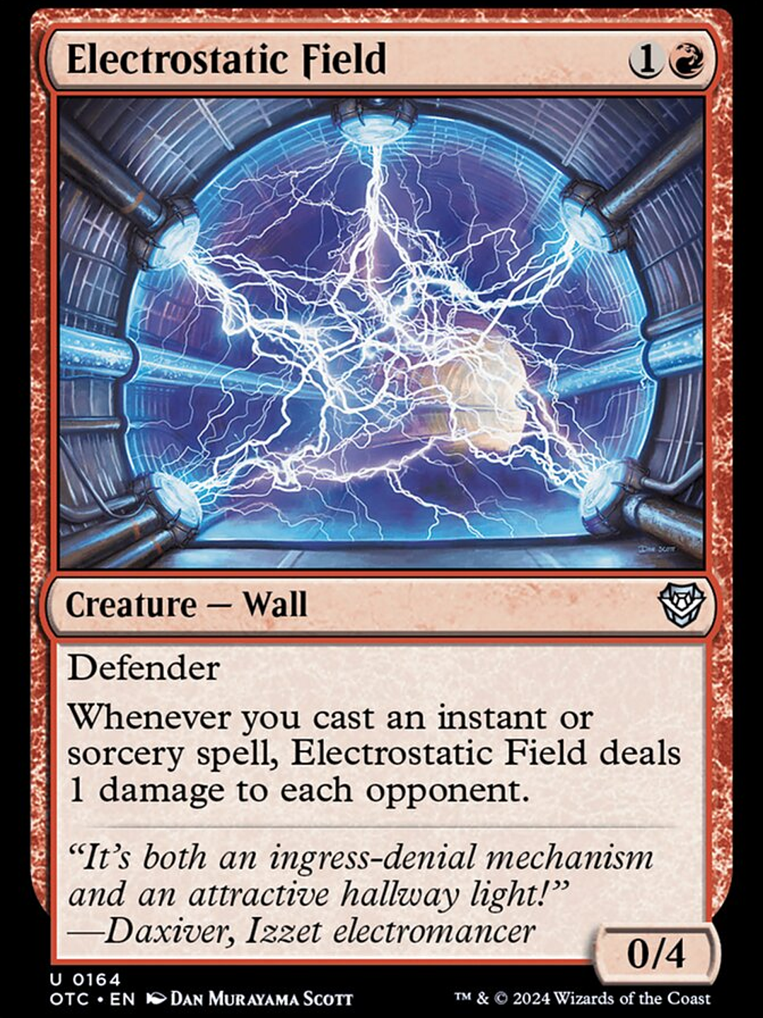 Electrostatic Field (Outlaws of Thunder Junction Commander) 1