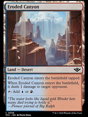 Eroded Canyon (Outlaws of Thunder Junction)