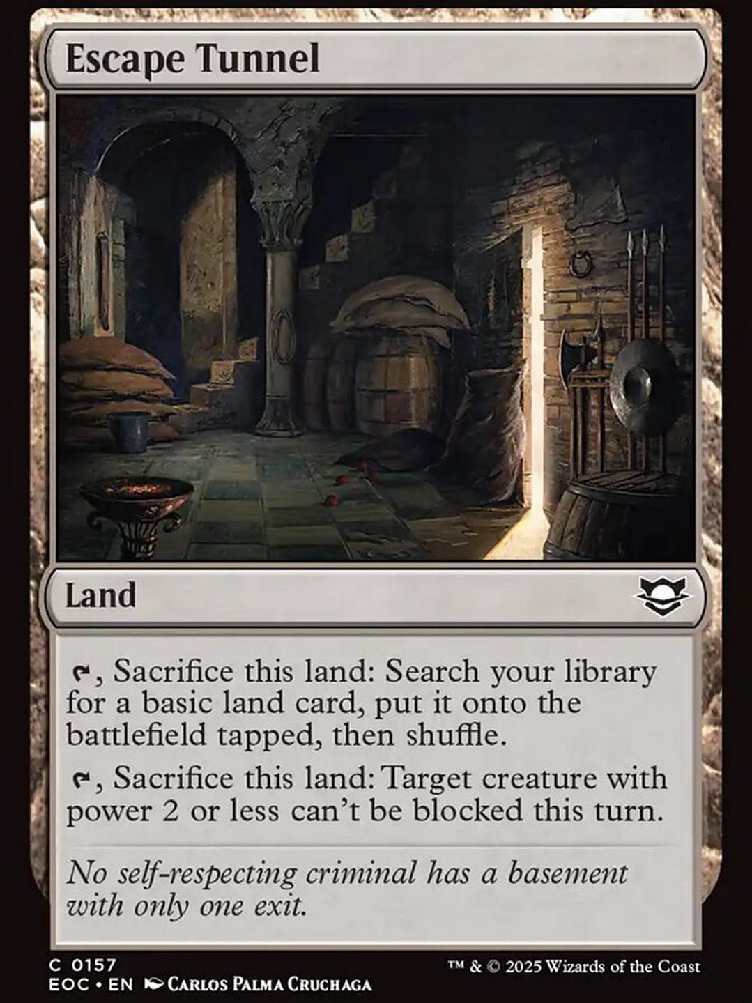 Escape Tunnel (Edge of Eternities Commander) 1