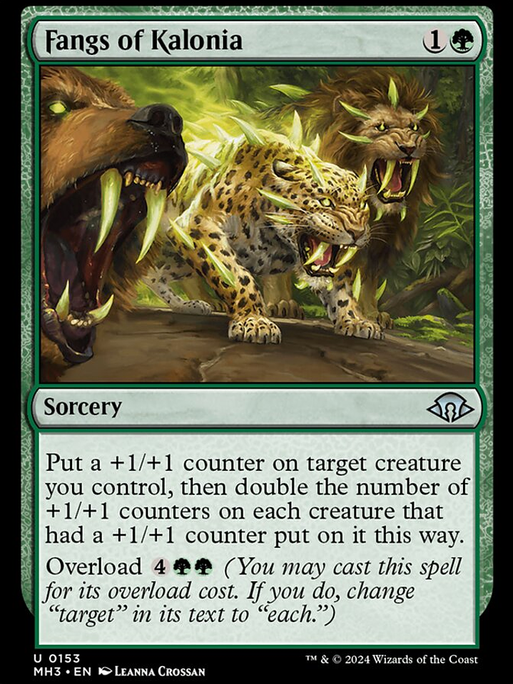 Fangs of Kalonia (Modern Horizons 3) 1