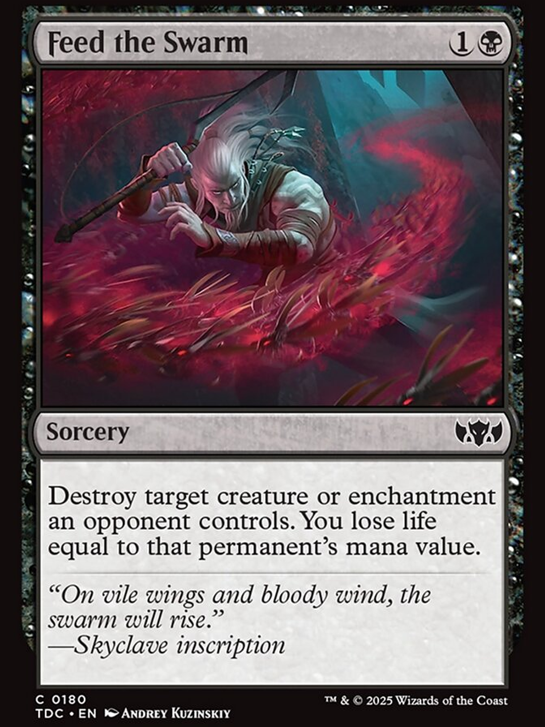 Feed the Swarm (Tarkir: Dragonstorm Commander) 1