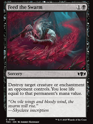 Feed the Swarm (Tarkir: Dragonstorm Commander)