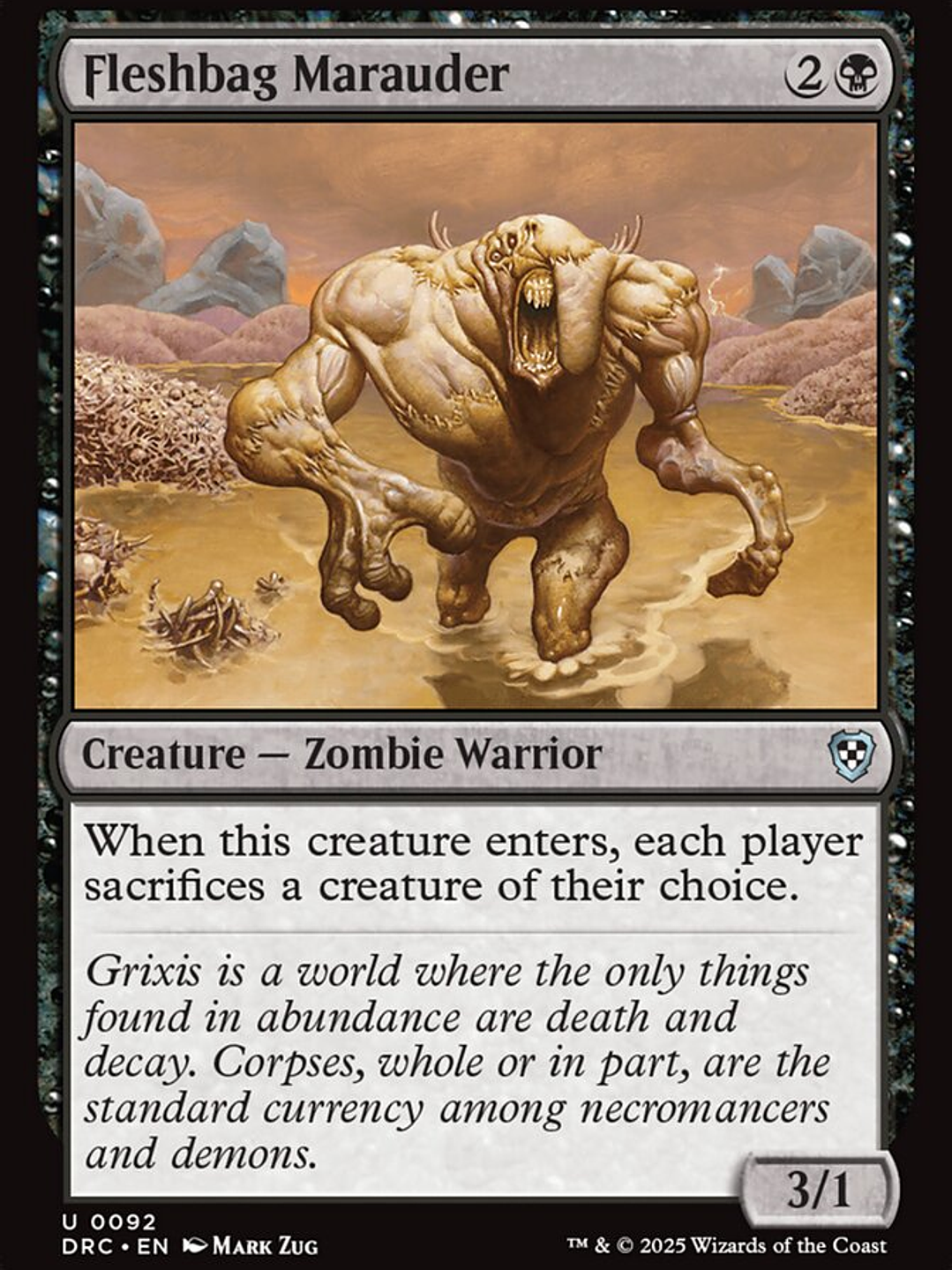 Fleshbag Marauder (Aetherdrift Commander) 1