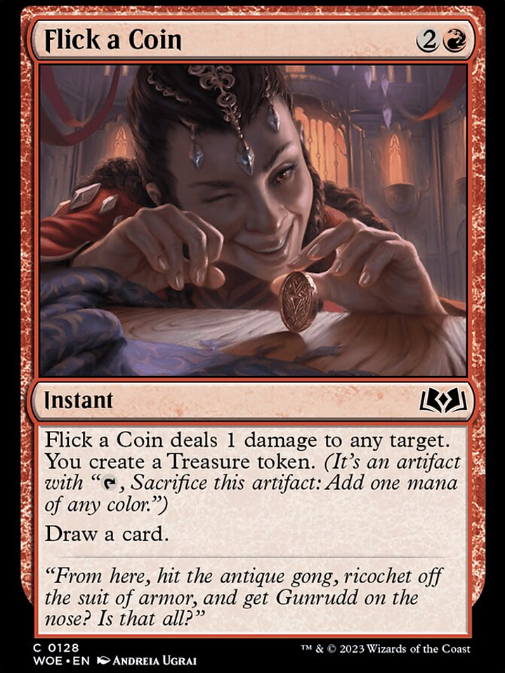 Flick a Coin (Wilds of Eldraine) 1
