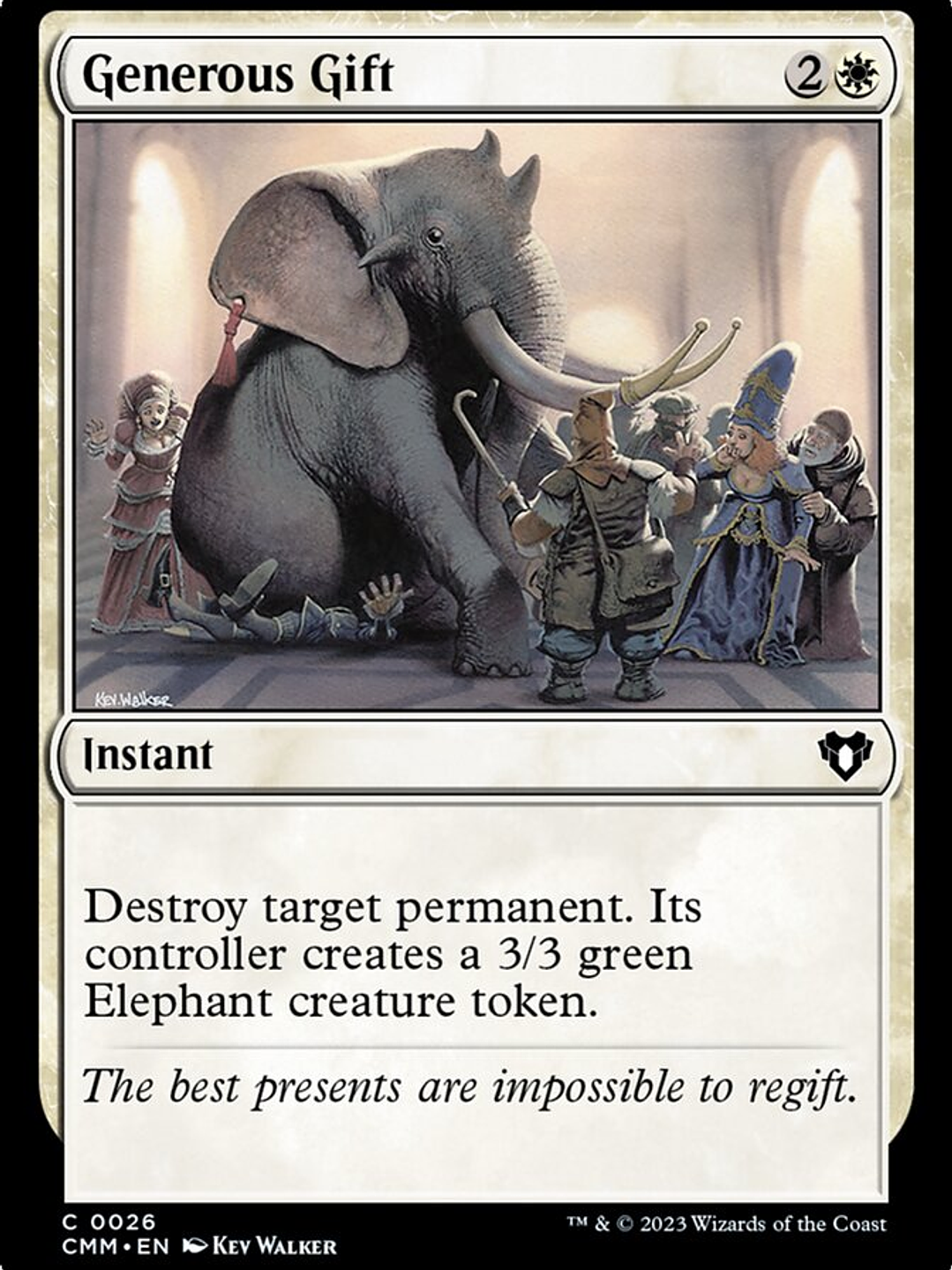 Generous Gift (Commander Masters) 1