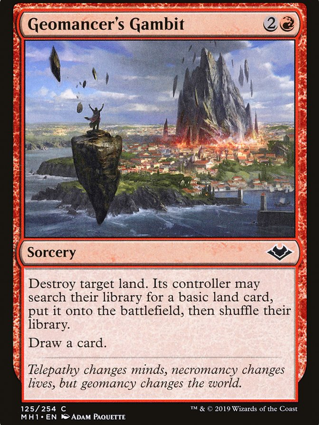 Geomancer's Gambit (Modern Horizons) 1