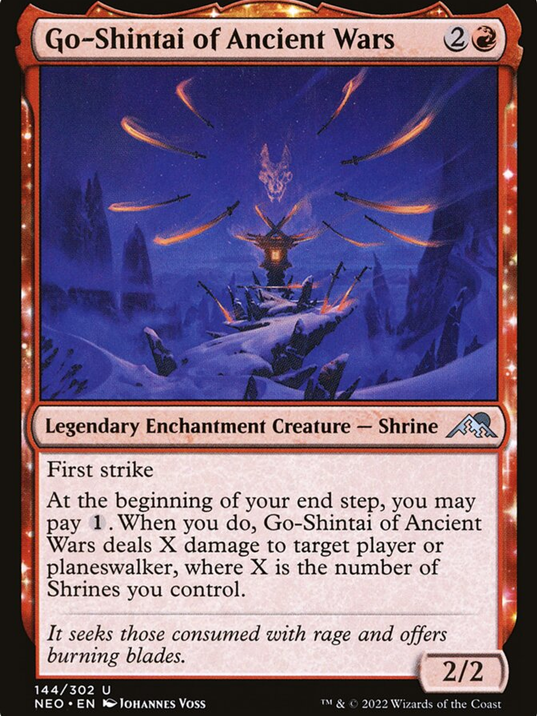 Go-Shintai of Ancient Wars (Kamigawa: Neon Dynasty) 1