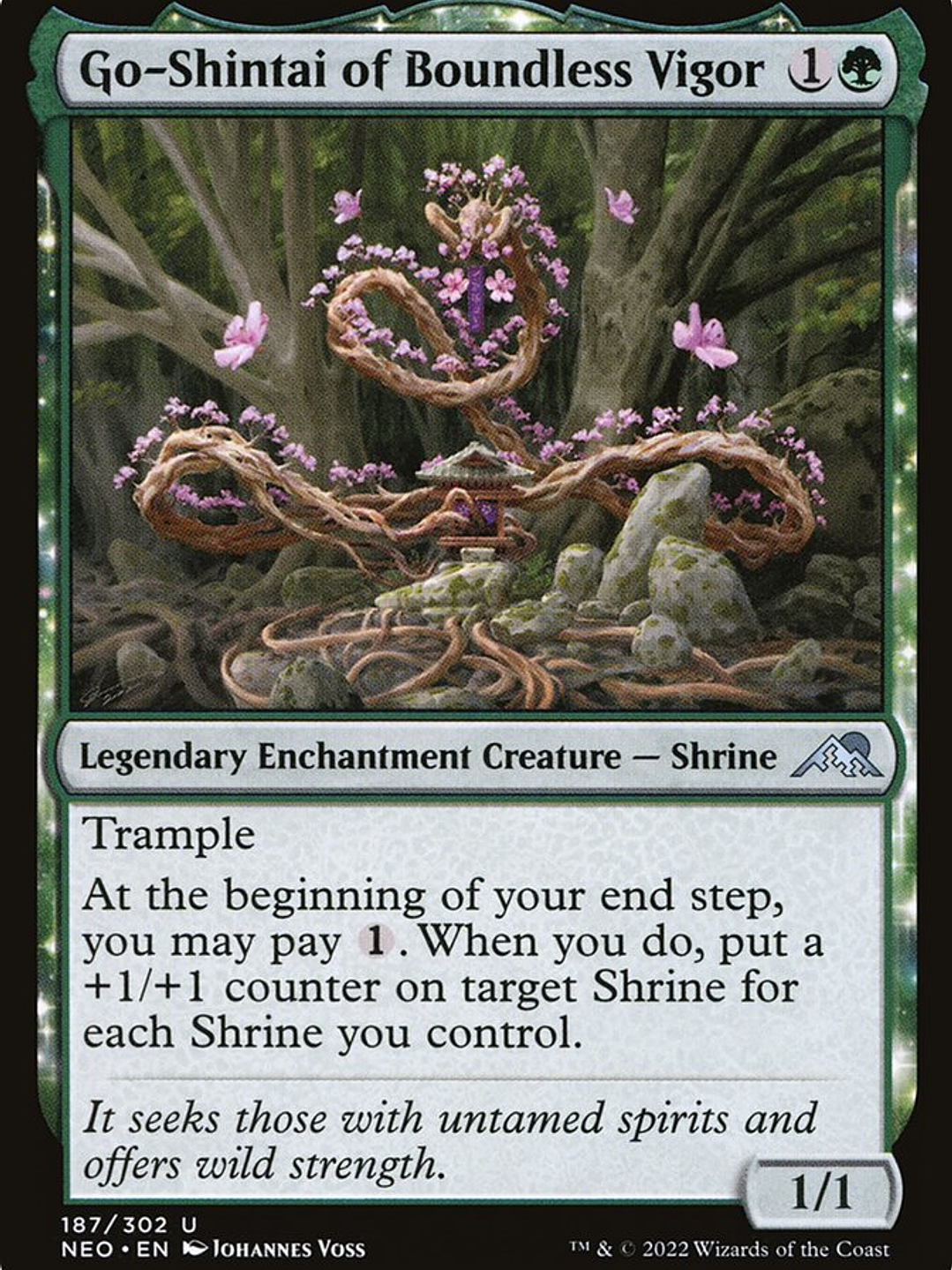 Go-Shintai of Boundless Vigor (Kamigawa: Neon Dynasty) 1