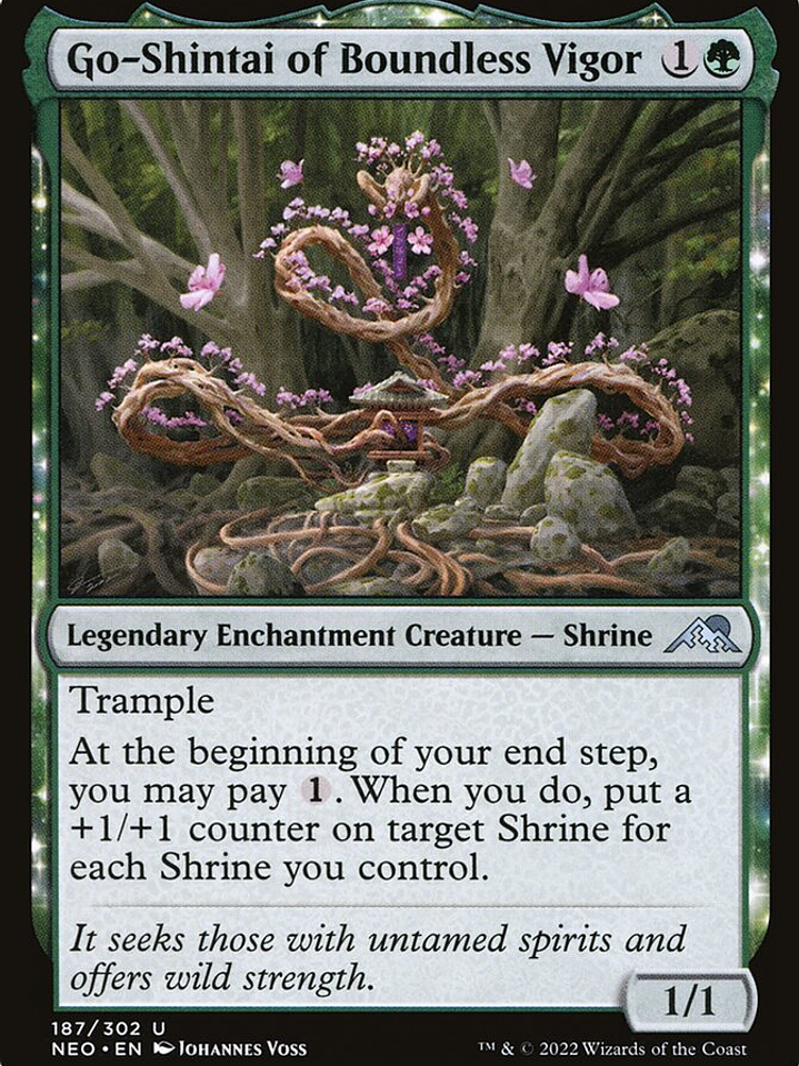 Go-Shintai of Boundless Vigor (Kamigawa: Neon Dynasty) 1