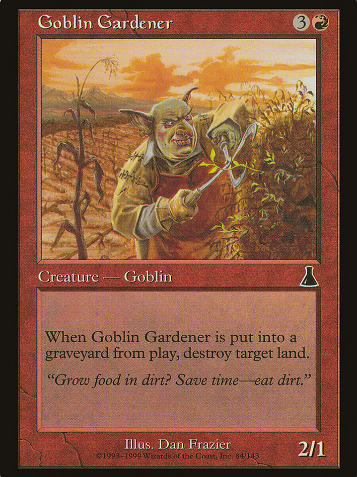 Goblin Gardener (Urza's Destiny) 1