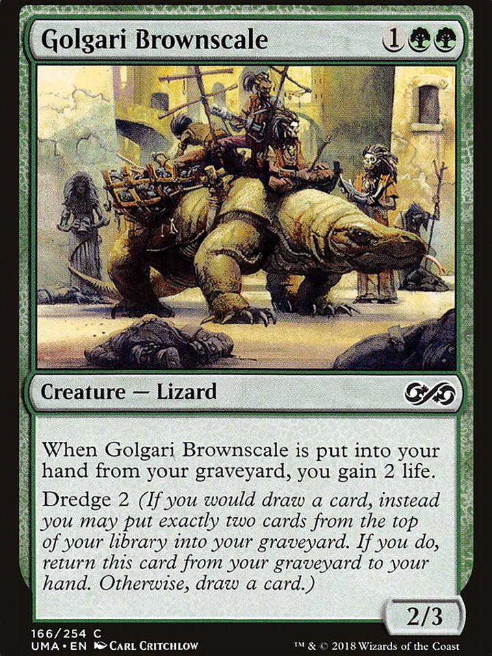 Golgari Brownscale (Ultimate Masters) 1