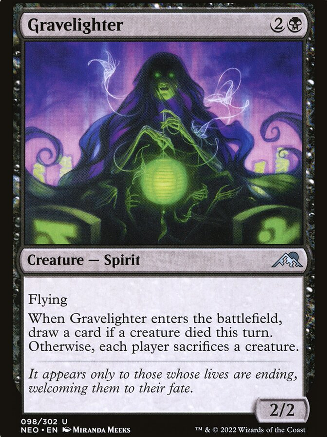 Gravelighter (Kamigawa: Neon Dynasty) 1