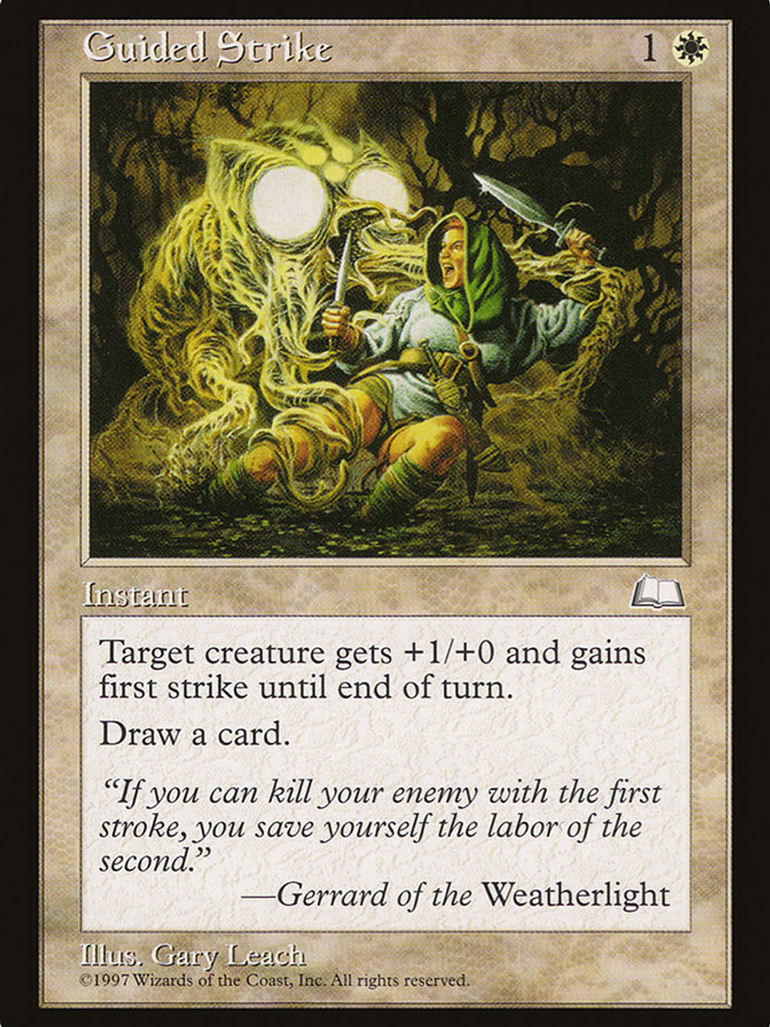 Guided Strike (Weatherlight) 1