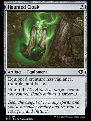 Haunted Cloak (Commander Masters)