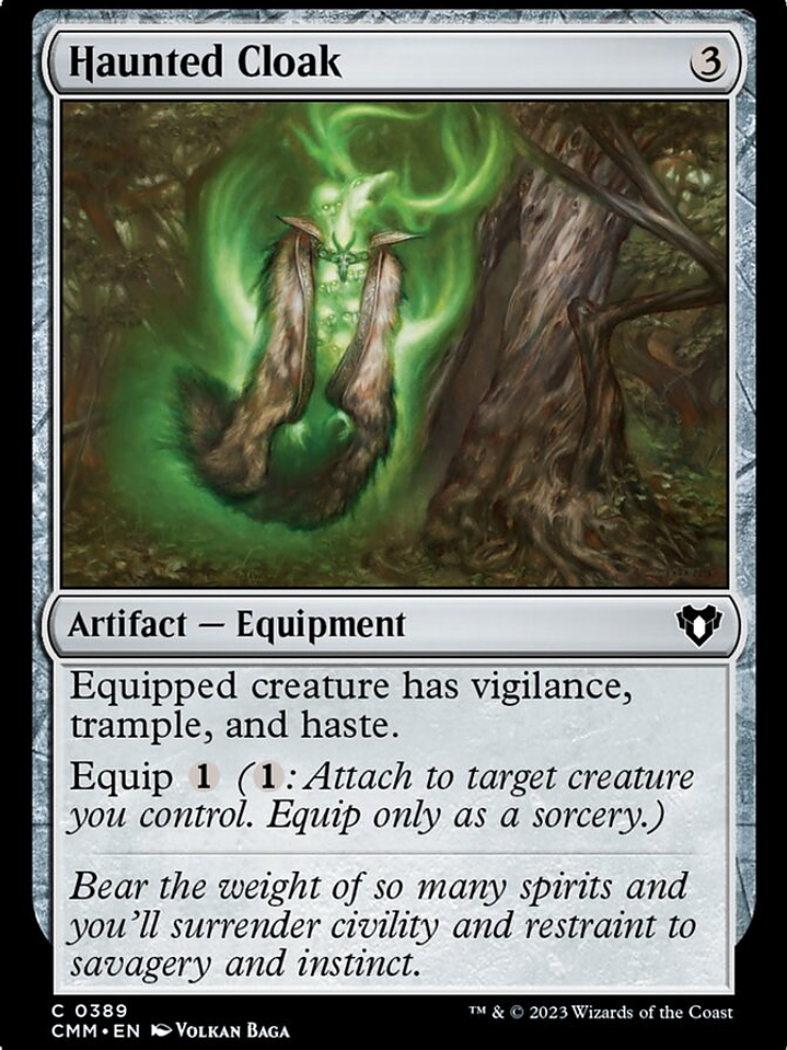 Haunted Cloak (Commander Masters) 1