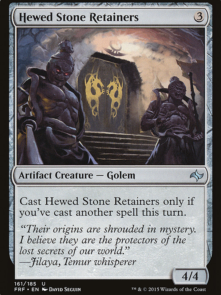 Hewed Stone Retainers (Fate Reforged) 1