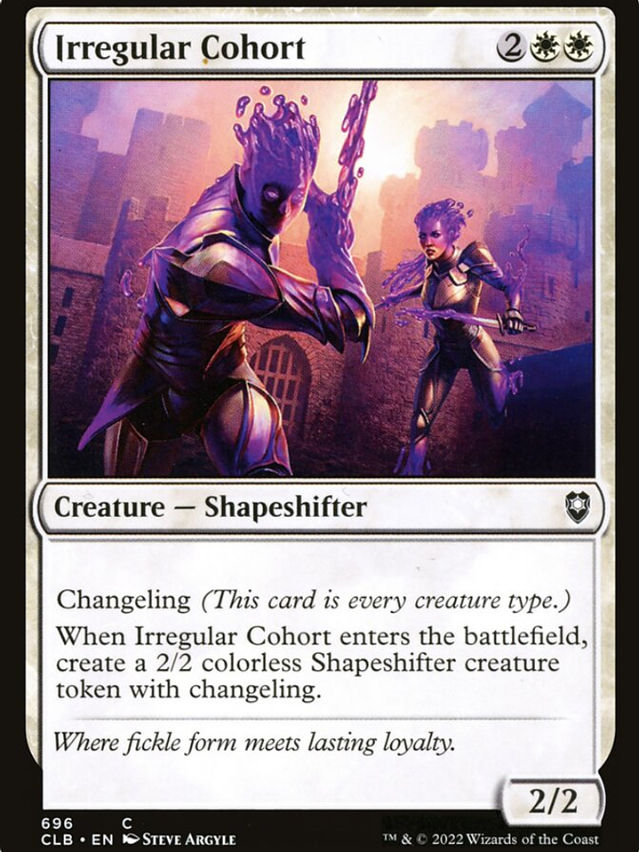 Irregular Cohort (Commander Legends: Battle for Baldur's Gate) 1