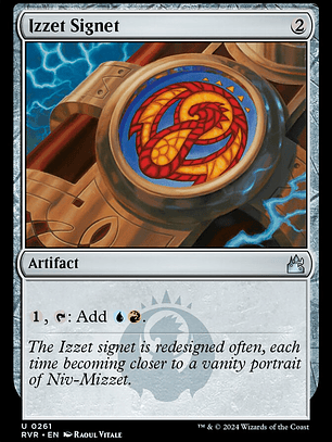 Izzet Signet (Ravnica Remastered)