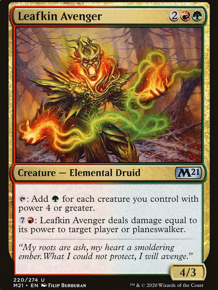 Leafkin Avenger (Core Set 2021) 1