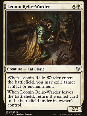 Leonin Relic-Warder (Commander 2017)