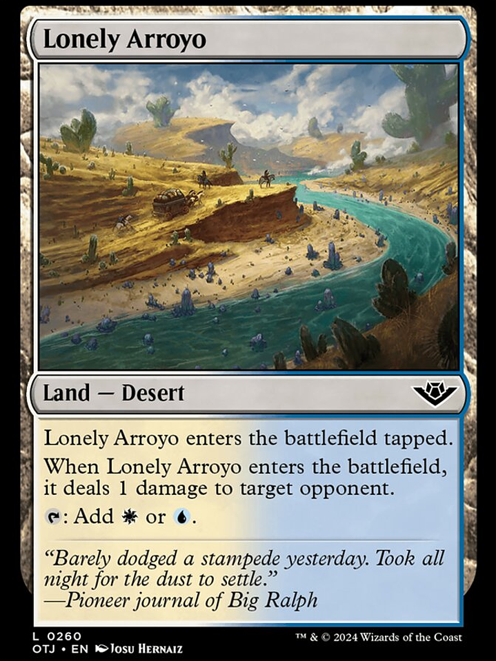 Lonely Arroyo (Outlaws of Thunder Junction) 1