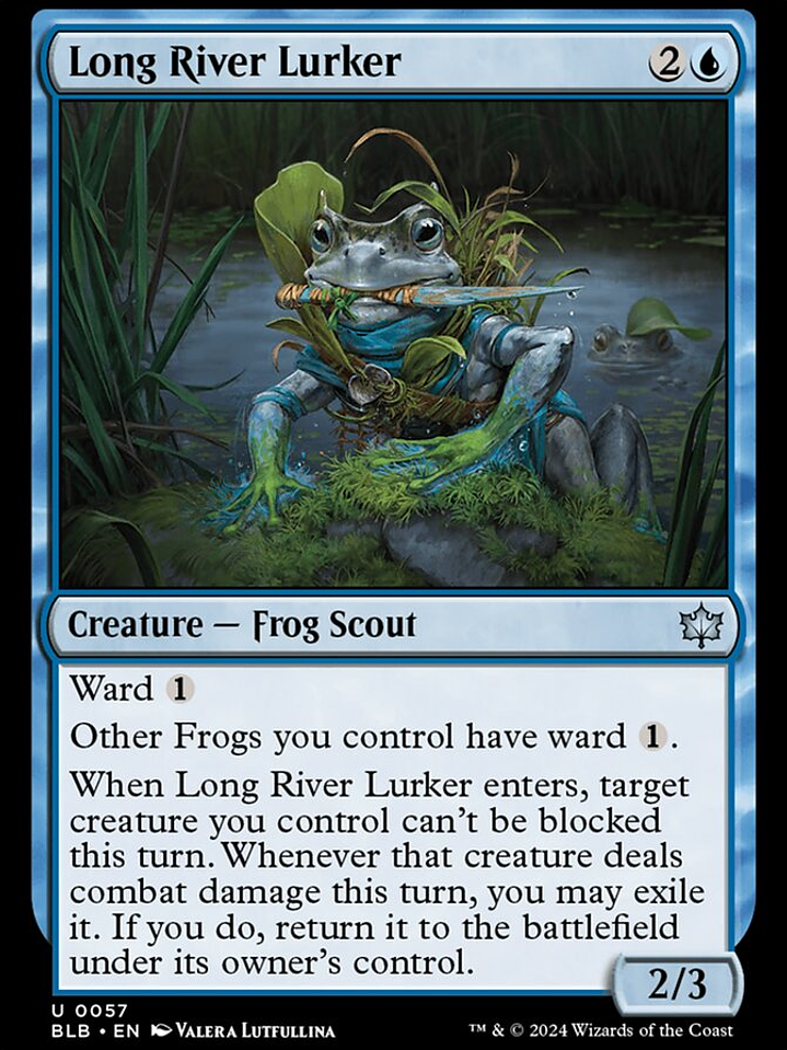 Long River Lurker (Bloomburrow) 1