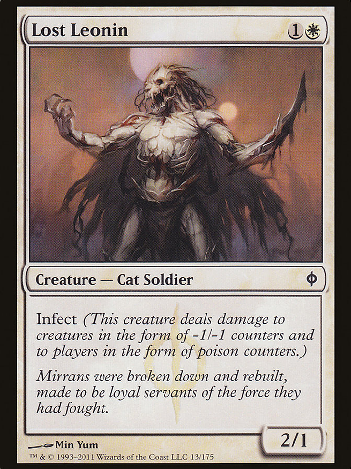 Lost Leonin (New Phyrexia) 1