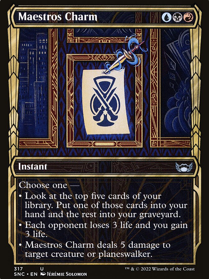 Maestros Charm (Streets of New Capenna) 1
