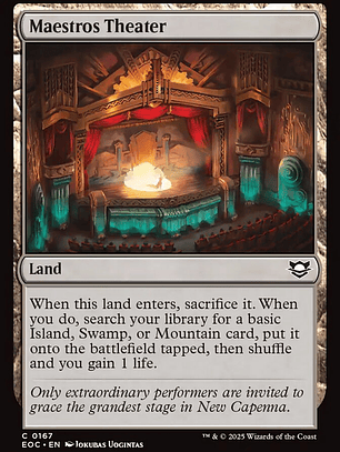 Maestros Theater (Edge of Eternities Commander)